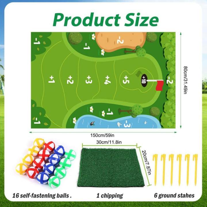 chipping-game-indoor-outdoor-golf-games-golf-practice-mats-soft-chipping-mats-chip-n-stick-golf-game-golf-training-mat-for-offices-backyard-home-chic