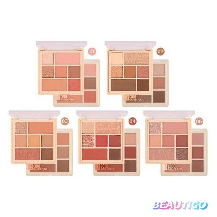 MEILINDA COLOR CODE BLUSH & EYE PALETTE Lazada.co.th
