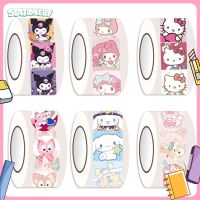 I Stationery สติกเกอร์เทปฉลาก ลาย Sanrio สําหรับตกแต่งกล่องของขวัญ จํานวน 200 ชิ้น ต่อม้วน STA1636