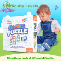 เกมจับคู่ Match Family Board Game Educational for Family Night for Kids