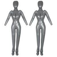 2X Inflatable Full Body Female Model with Arm Ladies Mannequin Window Display Props