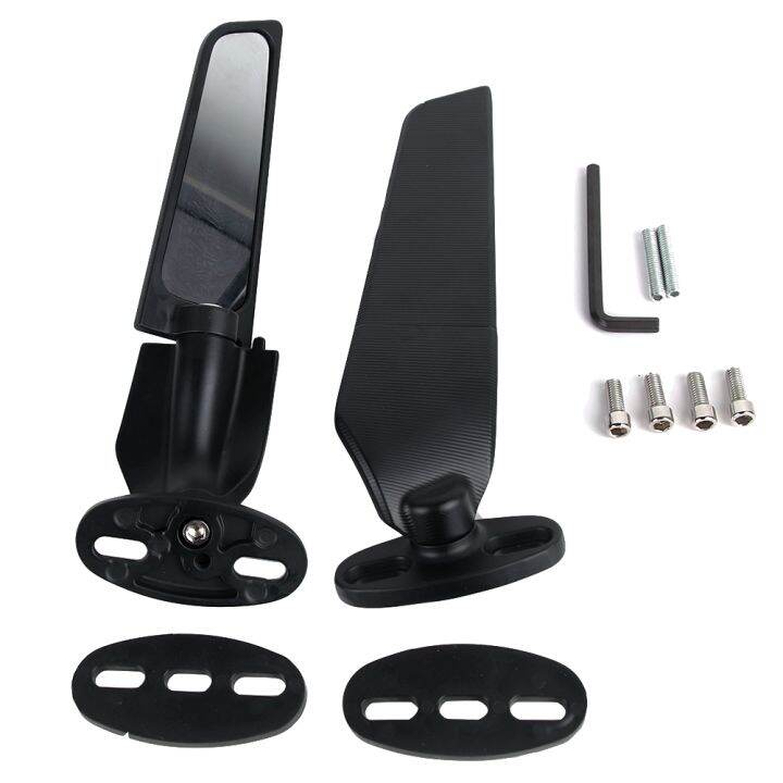 Modified Rearview Mirrors Wind Wing Adjustable Rotating Side Mirror for