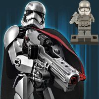 DarthVader StarWars The Rise Of Skywalker Phasma ของขวัญวันเกิดการศึกษาของเล่นสำหรับเด็ก DIY อาคารบล็อก Minifigures อิฐภาพยนตร์