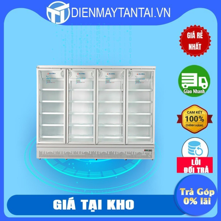 Tủ mát Alaska 2025 lít LC2100C4 Hệ thống ngăn kệ chắc chắn Phân chia
