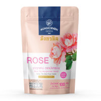 ตรามังกรบิน ชากุหลาบ 100 กรัม Mungkornbin Brand Rose Tea Powder 100g โปรโมชันราคาถูก เก็บเงินปลายทาง