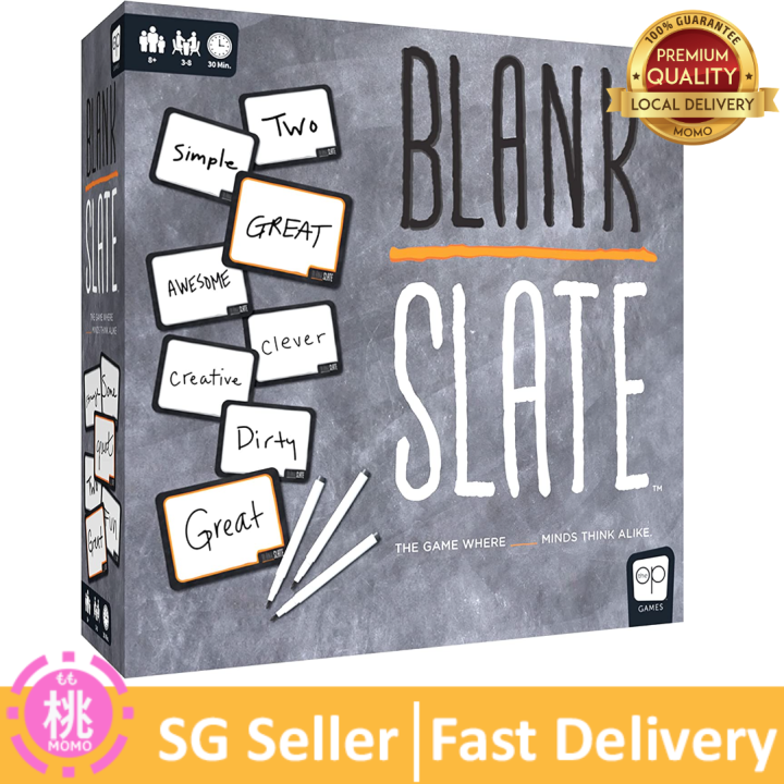  BLANK SLATE™ - The Game Where Great Minds Think Alike