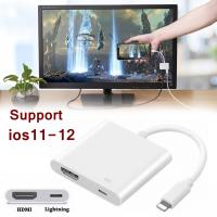 IPhone Lightning to Digital Av Adapter HDMI Cable For Apple iPhone Max XS 8 7 6 6S Plus