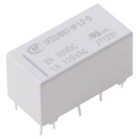 Hfd2-003-M-L2-D 3V คอยล์แลทชิ่งรีเลย์แบบ Bistable,คุณภาพสูงปรับปรุงบ้าน Subminiature รีเลย์ขดลวดเดี่ยวคู่ในสาย