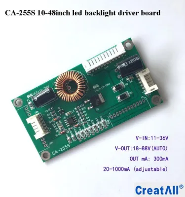 1pc CA-255S Universal 10-48 นิ้ว LED LCD TV Backlight บอร์ดปัจจุบันคงที่ Boost Board LED backlight driver board