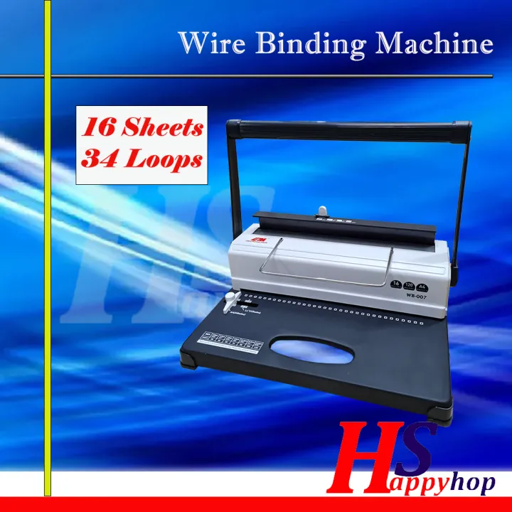 Geomaster Wirebind Wire Binding Machine Heavy GM Lazada