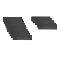 15PCS Carpet Stair Treads Non , Rug Non Skid Runner for Grip and Beauty. Safety Resistant for Kids, Elders