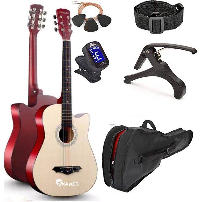 Philippine spot new KAWES Guitar Acoustic Guitar with Free Backpack and