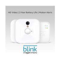 Amazon Blink Indoor Home Security Camera System with Motion Detection, HD Video, 2-Year Battery Life and Cloud Storage Included - 2 Camera Kit