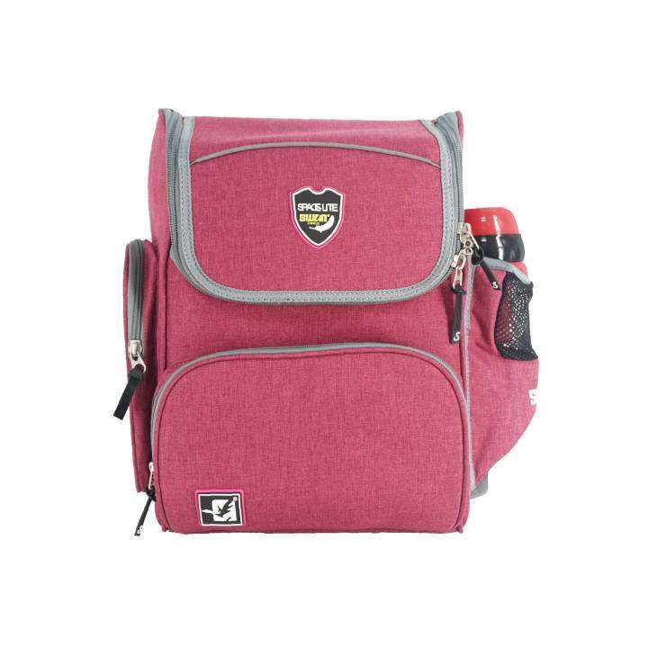 Swan Bag Space Lite Basic(Maroon) Spinal Protection Back Support Spacious School Bag Very Light