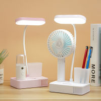 LED Table Lamp USB Rechargeable Dimmable Desk Reading Light Foldable Rotatable Touch Switch Study Work Bedroom Table Lamps