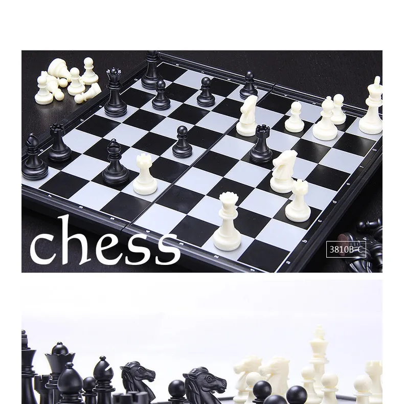 Atosa Chess 23X17Cm Magnetic Interactive Board Game Golden