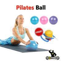 Wellbe ลูกบอลพีลาทีส 23-25cm Free ที่ปั๊มลม Pilates Ball