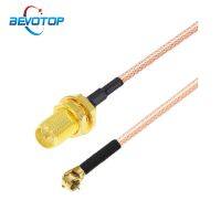 ☍ 1PCS BEVOTOP RP-SMA Female to Mini MS156 DIY IPX RG178 Cable RF Coaxial Pigtail Extension Jumper for LTE Modem Yota LU150 New