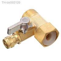 ◐ New Brass Ro Ball Valves Three Union RO Feed Water Adapter Connector 1/2 To 1/4 Tube Filter System Garden Hose Accessories