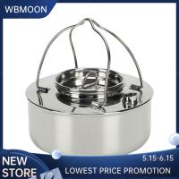 WBMOON กาน้ำชากาน้ำพกพากาต้มน้ำกลางแจ้งเครื่องครัวแคมปิ้งสำหรับเดินป่ากลางแจ้ง RV