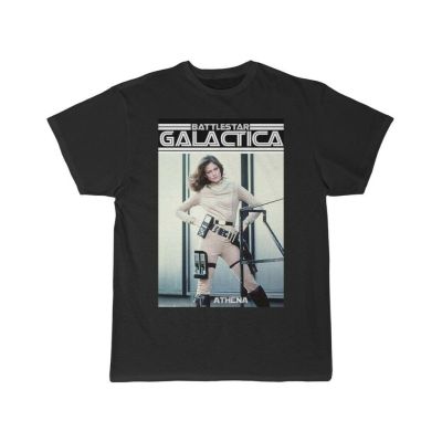 เสื้อยืดแขนสั้นพิมพ์ลาย Battlestar Galactica แฟชั่นสตรี  VUU8