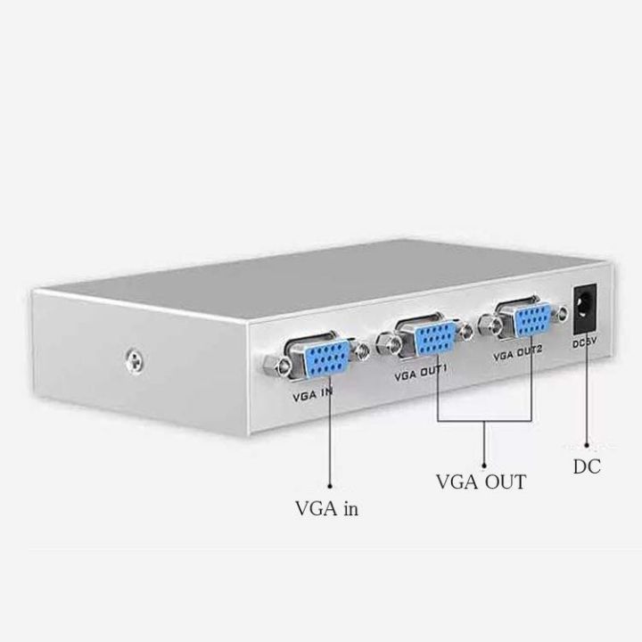 mt-viki-mt-1502-vga-splitter-1ออก2-ส่งสัญญาณภาพ1คอมพิวเตอร์เชื่อมต่อ2จอภาพภาพเดียวกัน