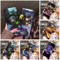 Casing หรับ iPhone 11 12 Mini X Xs XR Pro Max 6+ 6s+ 7+ 8+ 6 7 8 Plus 5 5s SE 2020 91LU Mobile Legends Pattern Phone เคสโทรศัพท์ อ่อนนุ่ม TPU Black ปก