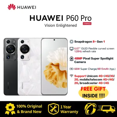 HUAWEI P60 Pro 4G Smartphone HarmonyOS Snapdragon 8+ Gen 1 6.67 OLED CN  Version