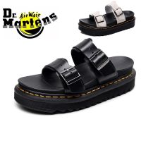 Dr.martens รองเท้าแตะมาร์ติน หนังวัว พื้นหนา สไตล์โรมัน ลําลอง เหมาะกับการเล่นกีฬากลางแจ้ง สําหรับผู้ชาย และผู้หญิง xd