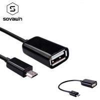 Sovawin Usb Otg รุ่นไมโครความเร็วสูง16ซม. สำหรับอะแดปเตอร์กับพีซีสายทีเสียบยูเอสบีโฮสต์แท็บเล็ตข้อมูลแอนดรอยด์ Otg