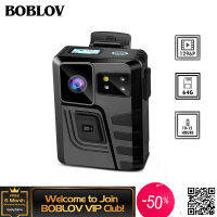 ตัวกล้อง M852 BOBLOV หน้าจอคู่64G/128G ตัวเครื่องติดตั้งกล้อง GPS ตัวกล้อง1296P กล้องติดร่างกายตำรวจเวลาในการบันทึก10-12Hous การมองเห็นได้ในเวลากลางคืนสวมใส่ได้ตัวกล้องรองรับกล้องป้องกันไฟล์และคลิปหมุนได้360องศาสำหรับฝ่ายบังคับใช้กฎหมาย