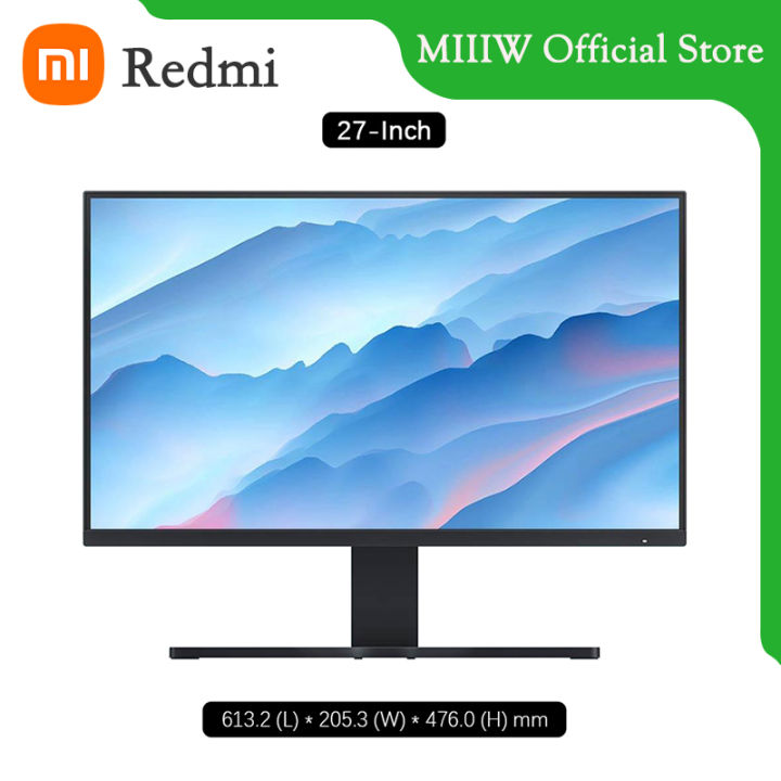 xiaomi-redmi-monitor-27-จอคอมพิวเตอร์-27-นิ้ว-ips-1080p-60hz-fullhd-srgb-100-ตัดต่อให้ค่าสีแม่นยำ-xiaomi-desktop-monitor-27