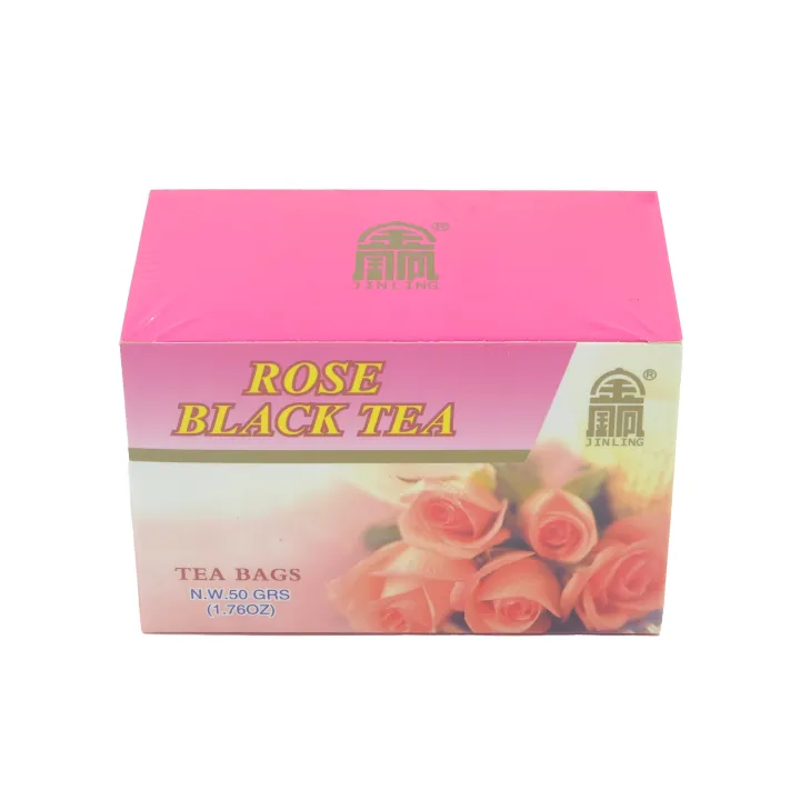 Jin Ling Rose Black Tea (25 Tea Bags) 玫瑰红茶 Lazada PH