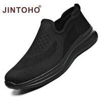 【JINTOHO】Big Size Shoes 48 Breathable Mesh Fashion Sneakers Loafers Man