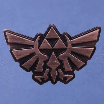 The Legend of Zelda Triangle Power Anime Lapel Pins Backpack Jeans Enamel Brooch Pin Women Fashion Jewelry Gifts Cartoon Badges