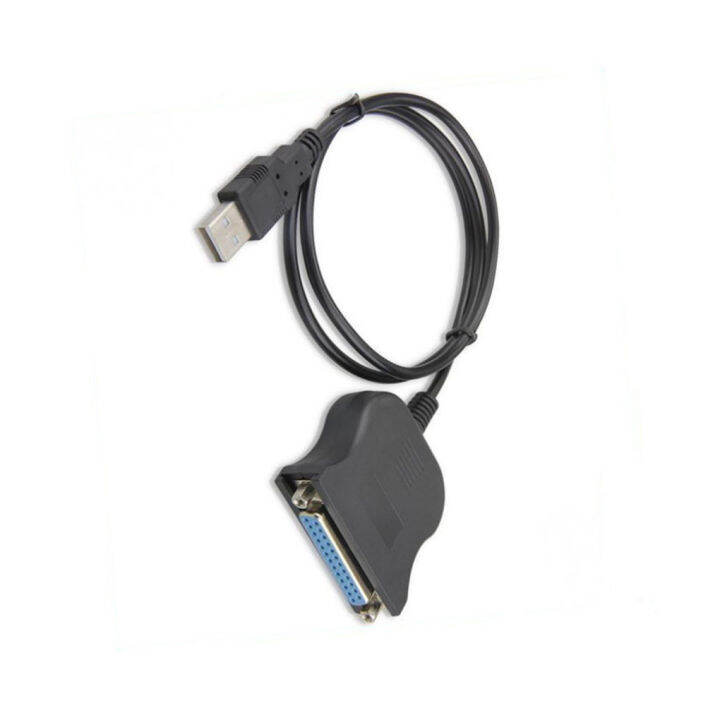 USB To Parallel Printer Cable Adapter USB 2.0 Male to DB25 Female