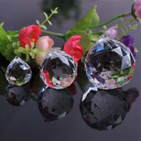 50mm/60mm/70mm/80mm/100mm Clear Cut Crystal Glass Faceted Ball Gazing Ball Crystal Sphere Prisms Suncatcher Home Hotel Decor