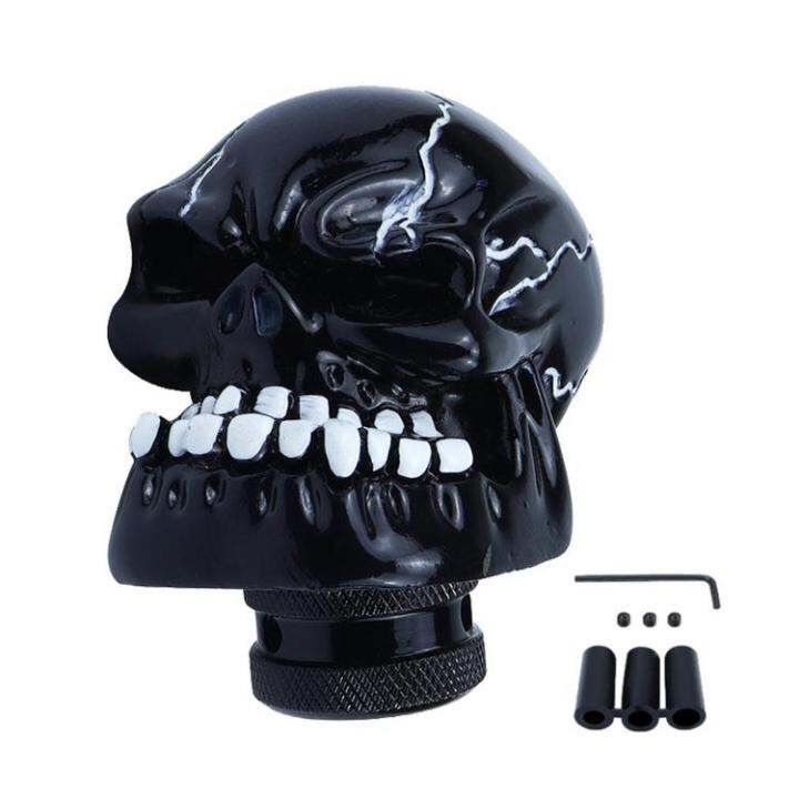 skull-gear-knob-lightweight-resin-gear-shift-knob-for-cars-flexible-skeleton-head-gear-shift-knob-universal-car-shifter-lever-head-covers-for-most-manual-automotive-vehicles-upgrade