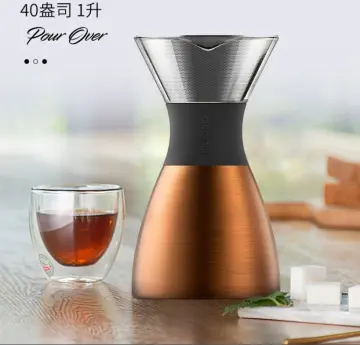 Asobu Copper Insulated Pour Over Coffee Maker