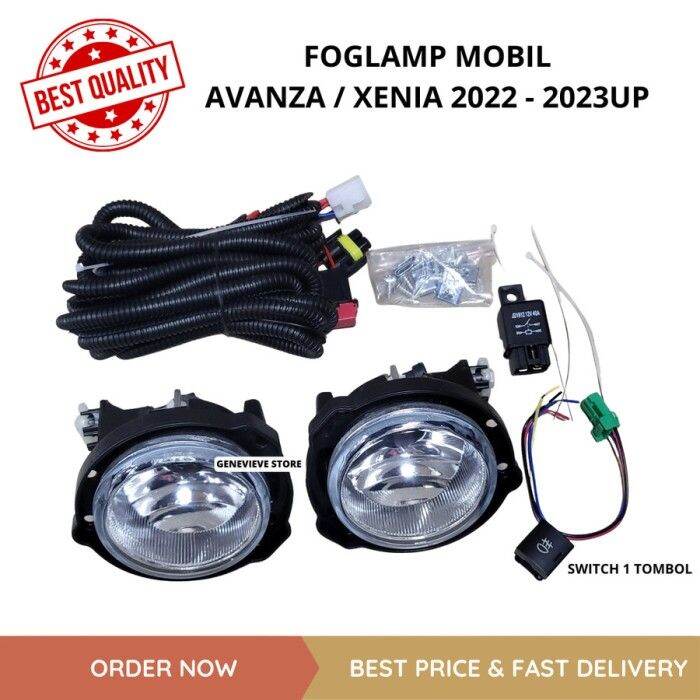 Foglamp All New Avanza Xenia Komplit Fog Lamp Lampu Kabut