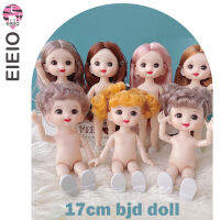 EIEIO New 16cm BJD Doll 13 Movable Joints Dolls Makeup Casual Wear Clothes with Shoes Doll Accessories Toy for Girls Gift