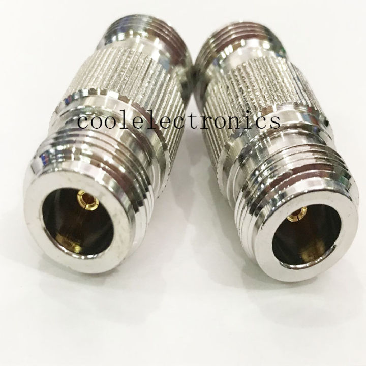 2pcs N Female Jack to N female RF Coax Cable Adapter Connector 50ohm