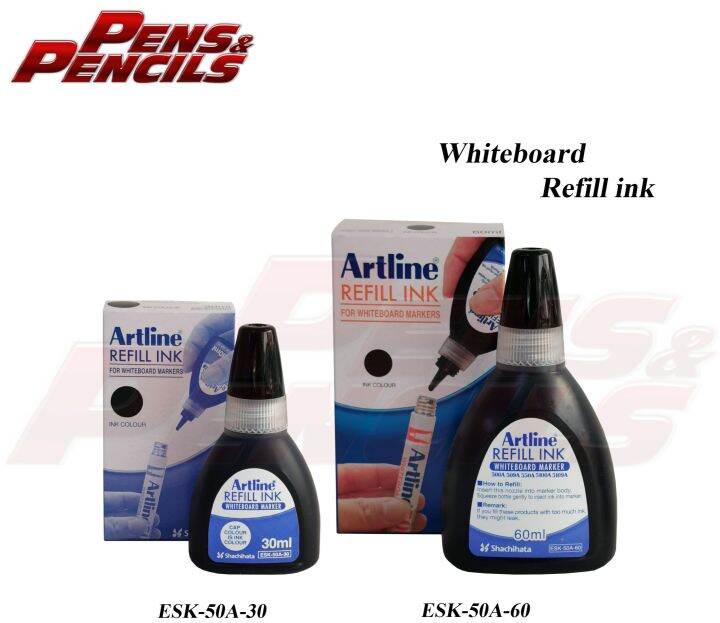 Artline Whiteboard Marker Refill Ink 30ml / 60ml ESK-50A-60 / ESK-50A ...