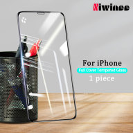 NIWINEE 1 Gói, Kính Cường Lực Bảo Vệ Toàn Diện Cho iPhone 6 7 8 6S Plus X thumbnail