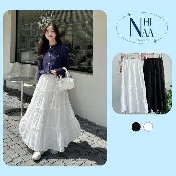 Set áo ren nữ tiểu thư cổ vuông dài tay kèm chân váy xếp ly dáng dài maxi bánh  bèo đi tiệc cưới Hàn Quốc - Đồ bộ, pijama nữ mặc nhà |