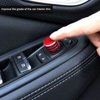 ：》“{： QHCP Car Aluminium Alloy Switch Ring Sport Mode Button Cover Sound Adjust Knob Frame Trim Circle For Subaru Forester19-22XV18-22