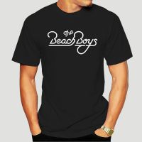 T-Shirt The Beach Boys American Rock Music Band Black White Tee Size XS - X3L Tops Male T shirt Men-3958A  W9R3