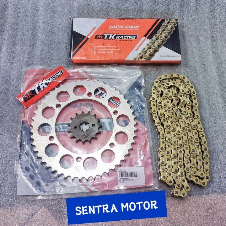 Gear Set R15 V3 TK 428 & Rantai TK 428 HS Gear Set Khusus YAMAHA R15