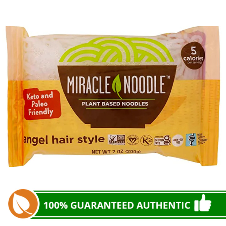 Miracle Noodle Angel Hair Shirataki Pasta 200g Lazada PH
