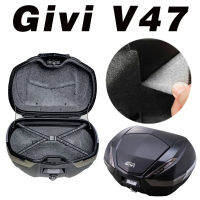 สำหรับ GIVI V47รถจักรยานยนต์หางกรณีด้านหลังกระเป๋าลำต้นกรณี Liner Pad กระเป๋ากล่องภายในภาชนะซับ Pad ป้องกันป้องกัน